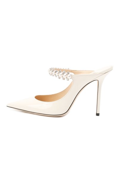 Кожаные мюли bing 100 JIMMY CHOO, арт. BING 100/YZB, фото 3