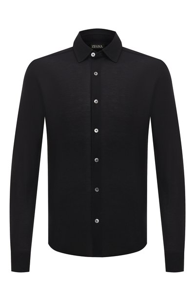 Мужская хлопковая рубашка ZEGNA, арт. UC350A6/C754