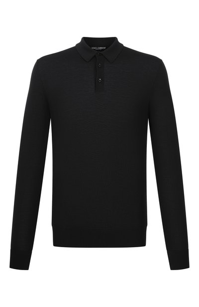 Мужская шерстяное поло DOLCE & GABBANA, арт. GXZ25T/JDVNI