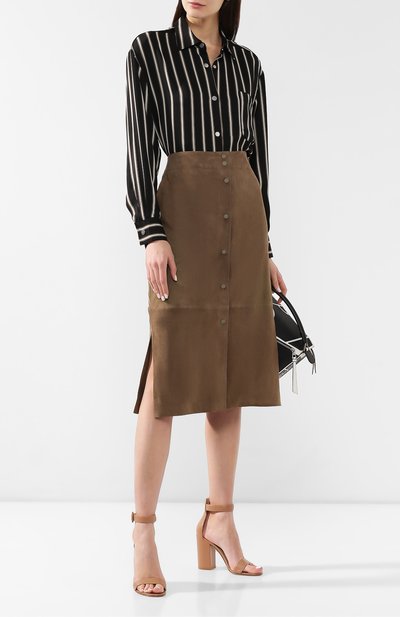 Кожаные босоножки versilia GIANVITO ROSSI, арт. G60379.00RIC.NAPPRAL, фото 2