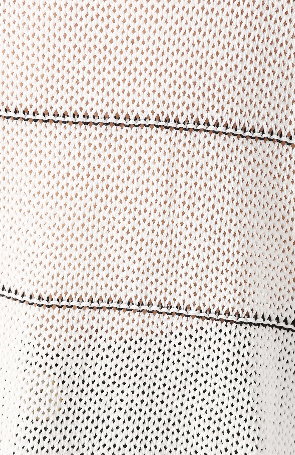 Хлопковый свитер ISABEL BENENATO черно-белого цвета по цене 36950 руб., арт. DK31S20, фото 5 Хлопковый свитер ISABEL BENENATO, арт. DK31S20, фото 5