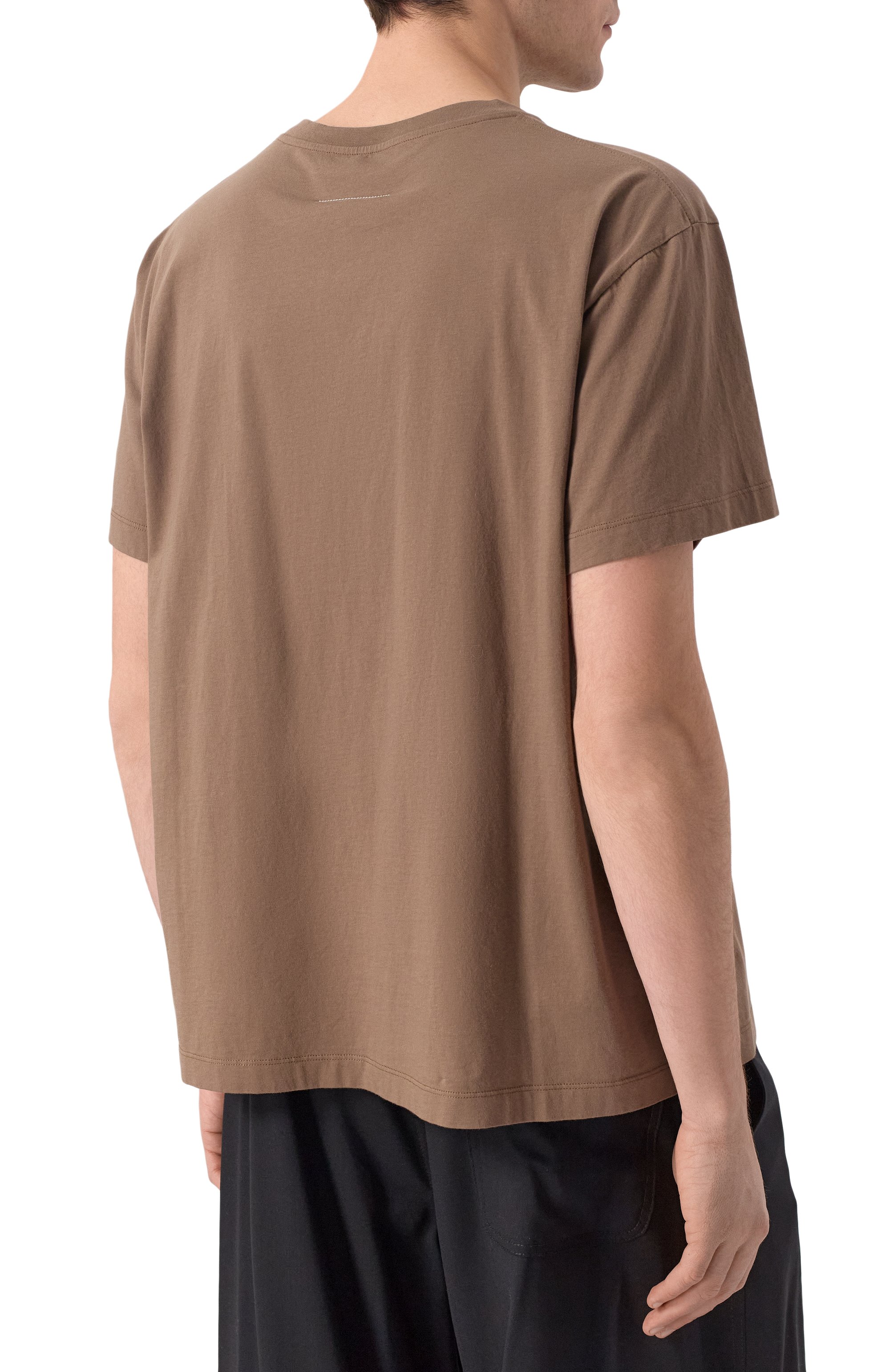 Хлопковая футболка MM6, арт. SH0GC0046/S24312, фото 4