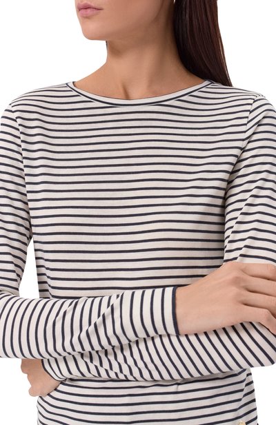 Лонгслив WINDSOR синего цвета по цене 19150 руб., арт. 52 DT106 10017405/30045346, фото 5 Лонгслив WINDSOR, арт. 52 DT106 10017405/30045346, фото 5