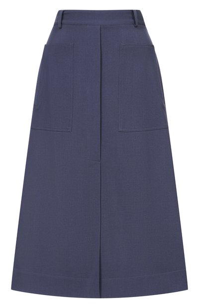 Женская юбка из шерсти и шелка KITON, арт. D61207K0910