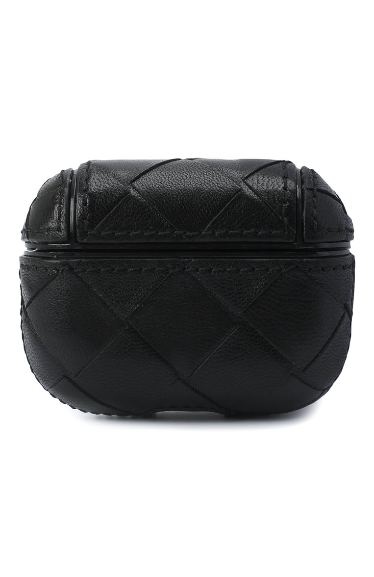 Чехол для airpods pro BOTTEGA VENETA черного цвета, арт. 630309/VCPP0 | Фото 1 (Женское Кросс-КТ: Кожа AirPods; Региональные ограничения белый список (Axapta Mercury): RU, Не проставлено; Нос: Не проставлено)