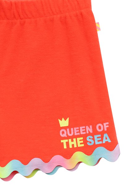 Шорты BILLIEBLUSH кораллового цвета по цене 5195 руб., арт. U20113, фото 3 Шорты BILLIEBLUSH, арт. U20113, фото 3