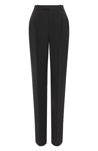 Женские шерстяные брюки SAINT LAURENT, арт. 837054/Y7B73