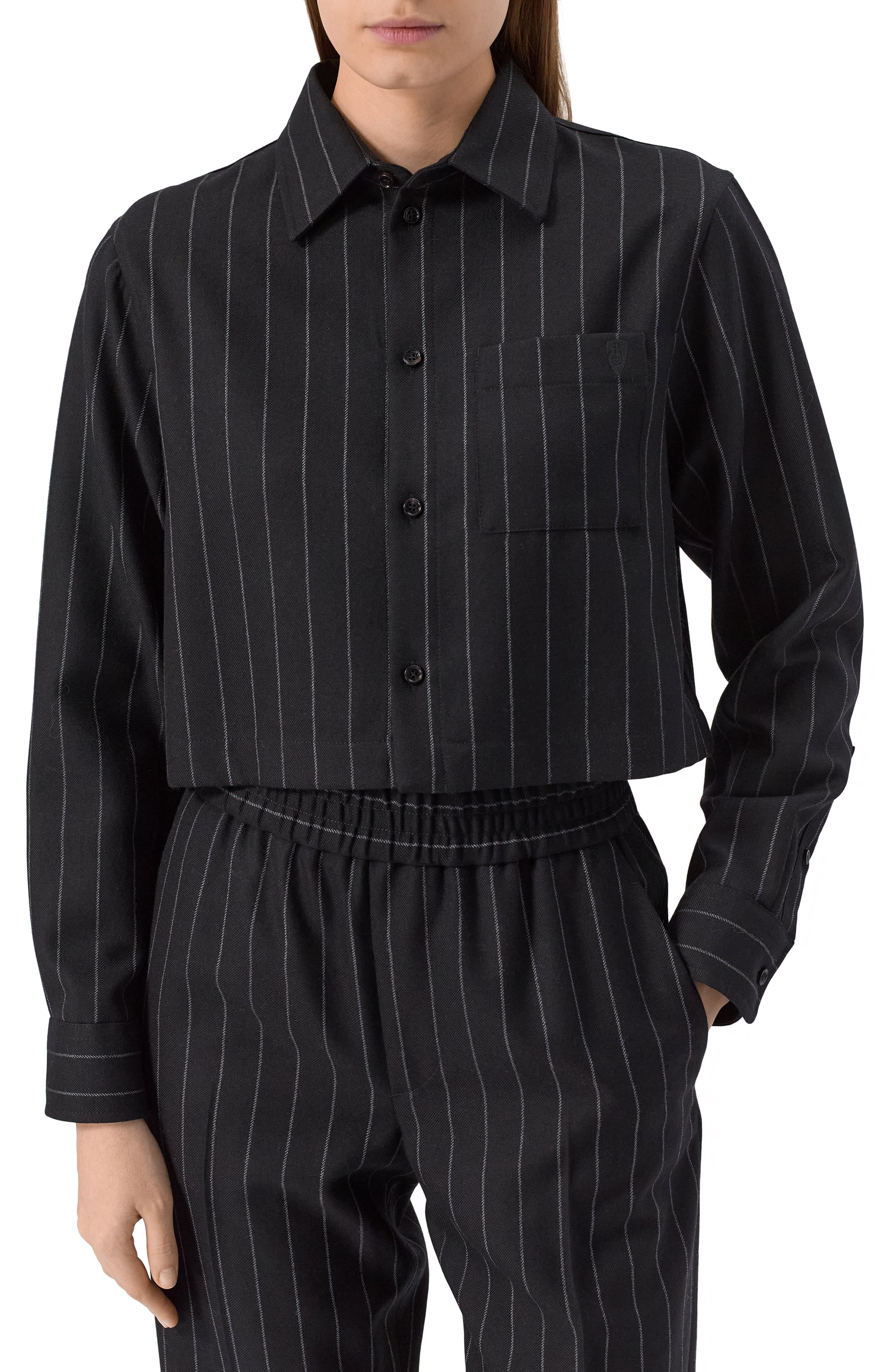 Шерстяная рубашка BURBERRY, арт. 8101124, фото 3