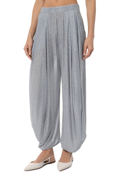 Брюки изо льна и вискозы GIORGIO ARMANI, арт. GW000053/AF10115, фото 3