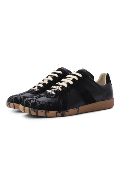 Мужские кожаные кеды replica MAISON MARGIELA, арт. S57WS0517/P7799