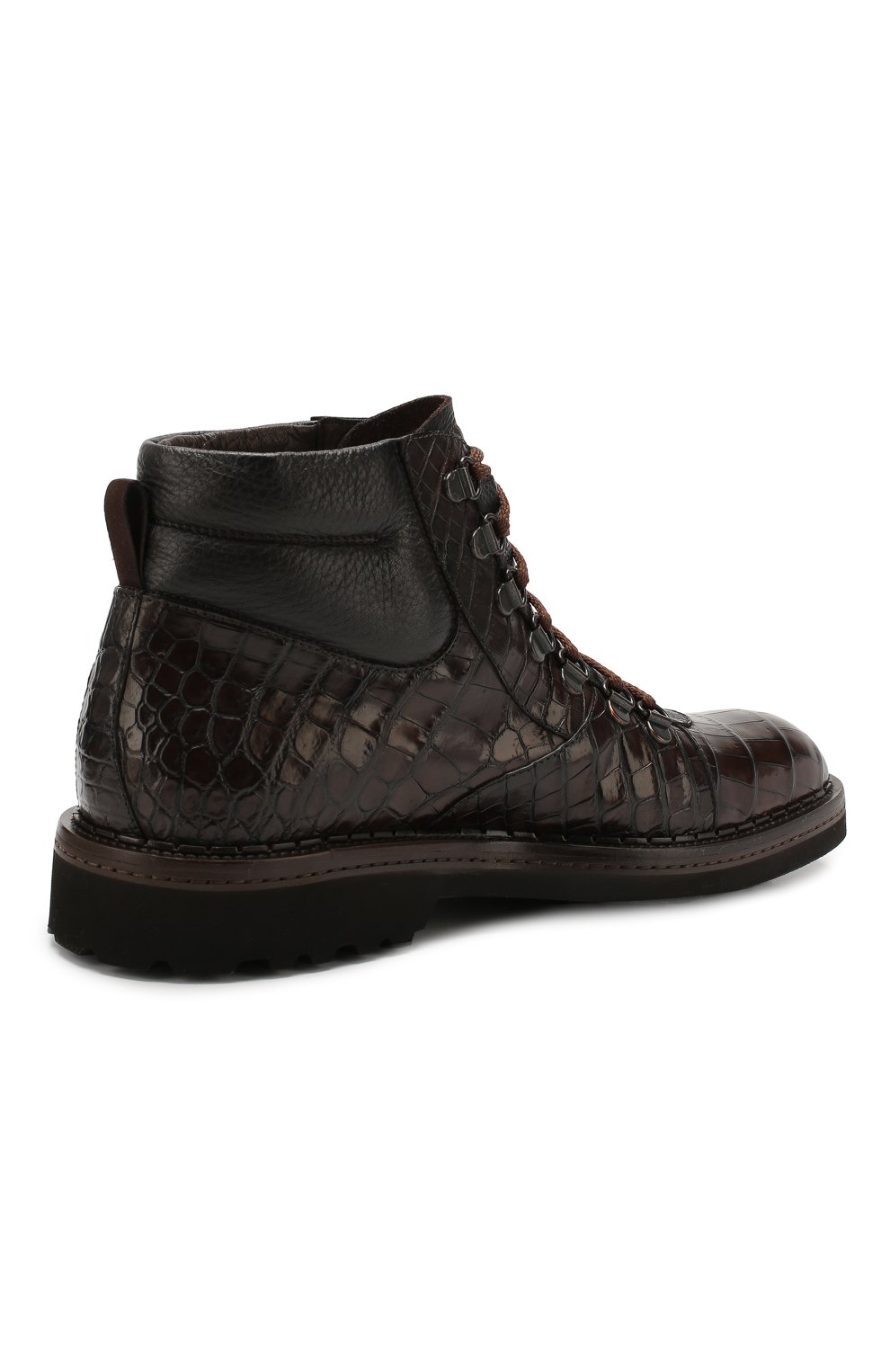 Ботинки из кожи крокодила BARRETT, арт. 192U007.1/C0CC0DRILL0 CREAM/CNIL, фото 4