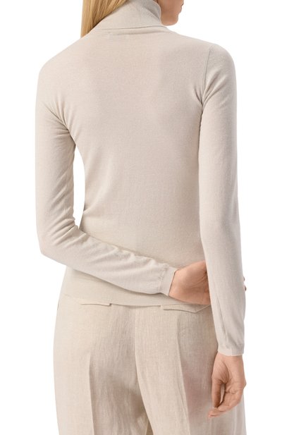 Водолазка из кашемира и шелка BRUNELLO CUCINELLI, арт. M41800063, фото 4