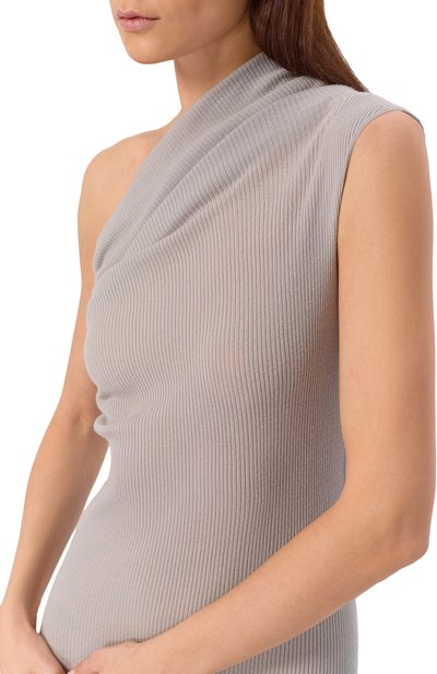 Шерстяное платье RICK OWENS, арт. RP01F6627/RIBM, фото 4