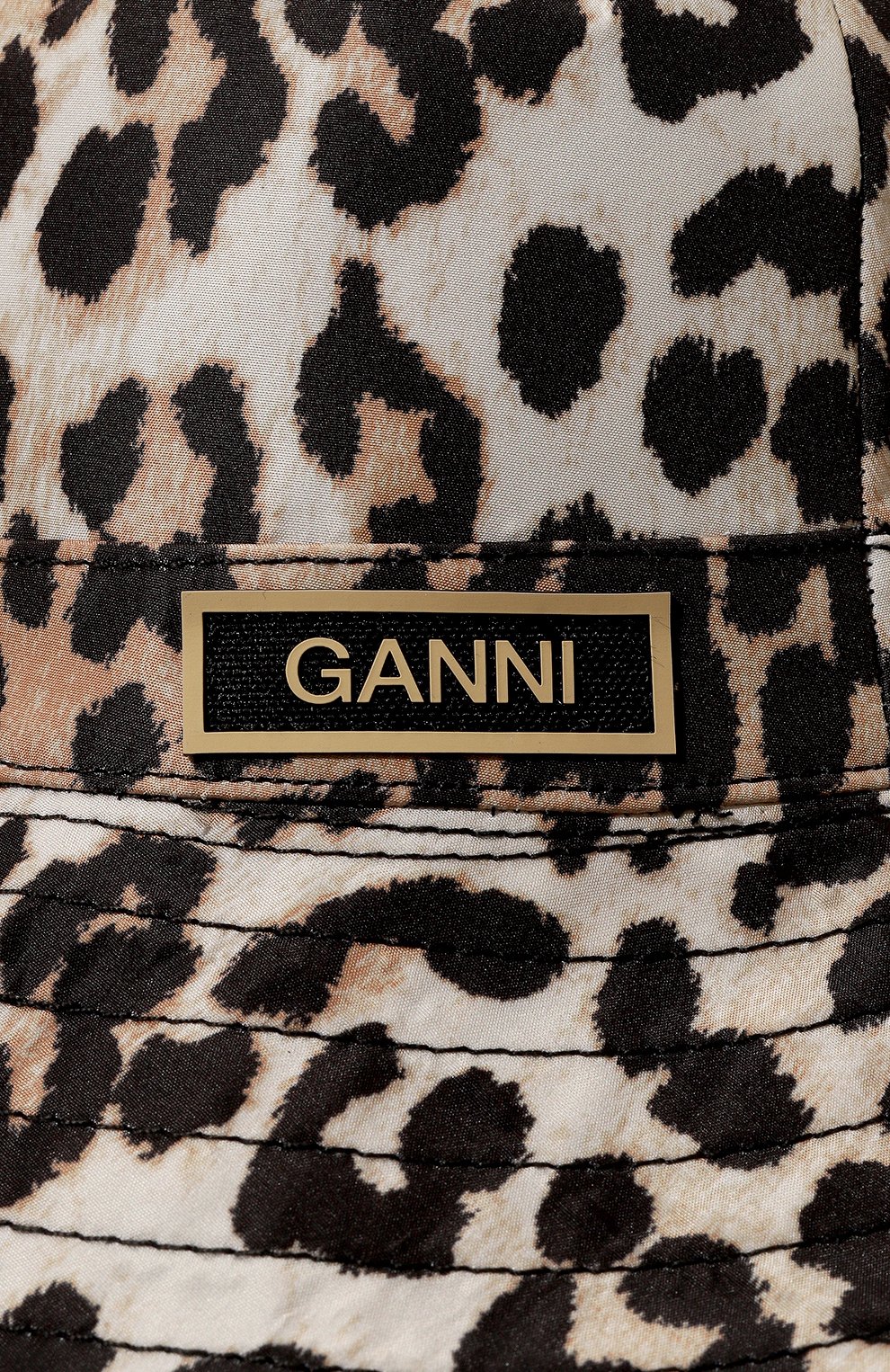 Панама GANNI леопардового цвета по цене 12300 руб., арт. A4472, фото 4 Панама GANNI, арт. A4472, фото 4