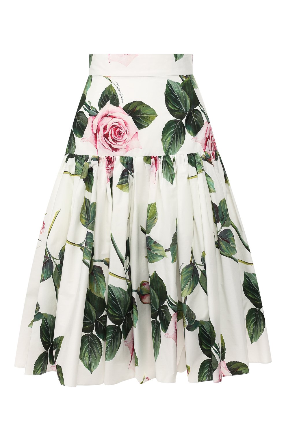 Хлопковая юбка DOLCE & GABBANA, арт. F4A9HT/HS5FZ, фото 1