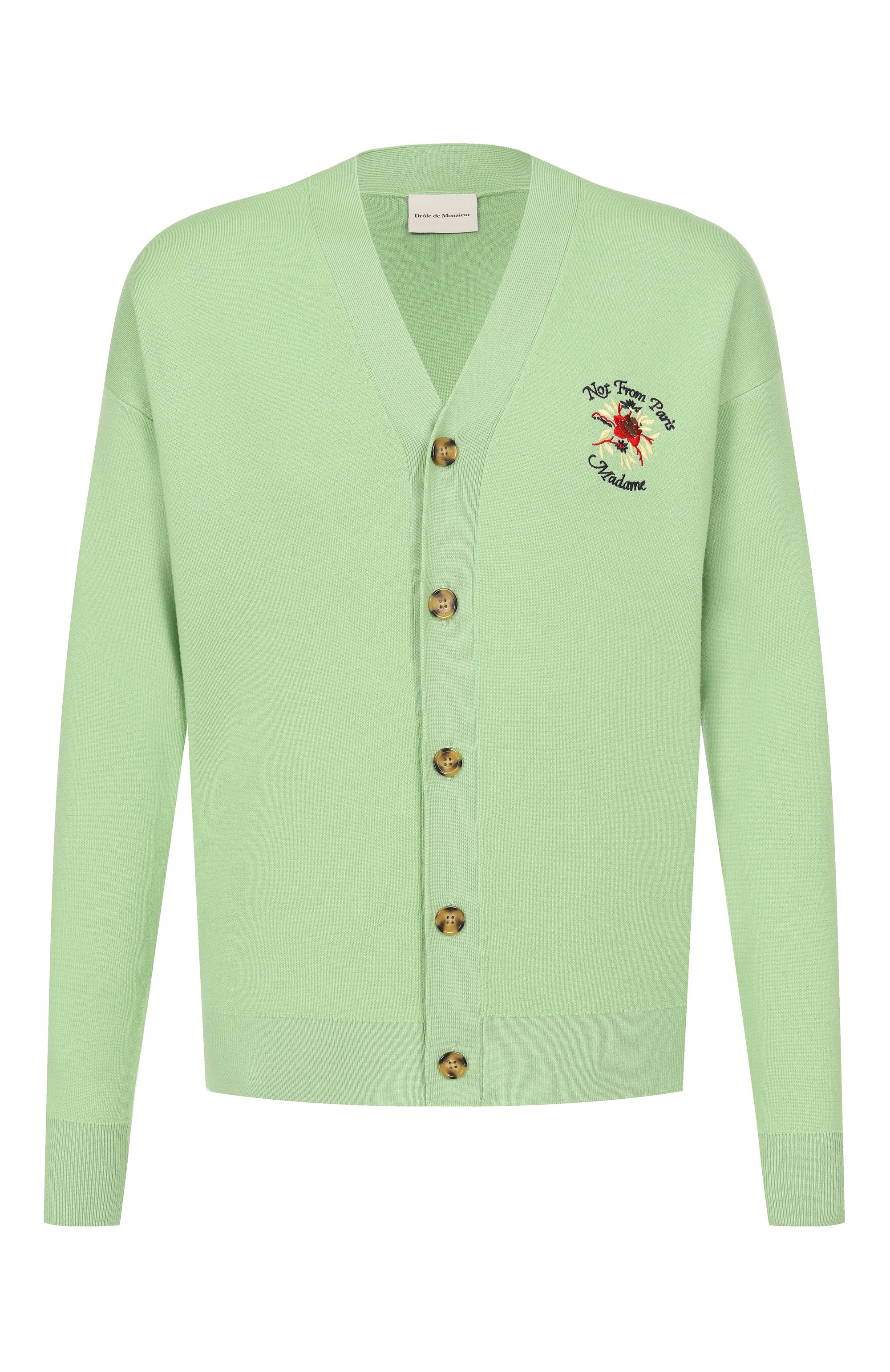 Шерстяной кардиган DROLE DE MONSIEUR, арт. J-CA166-W0007-0L, фото 1