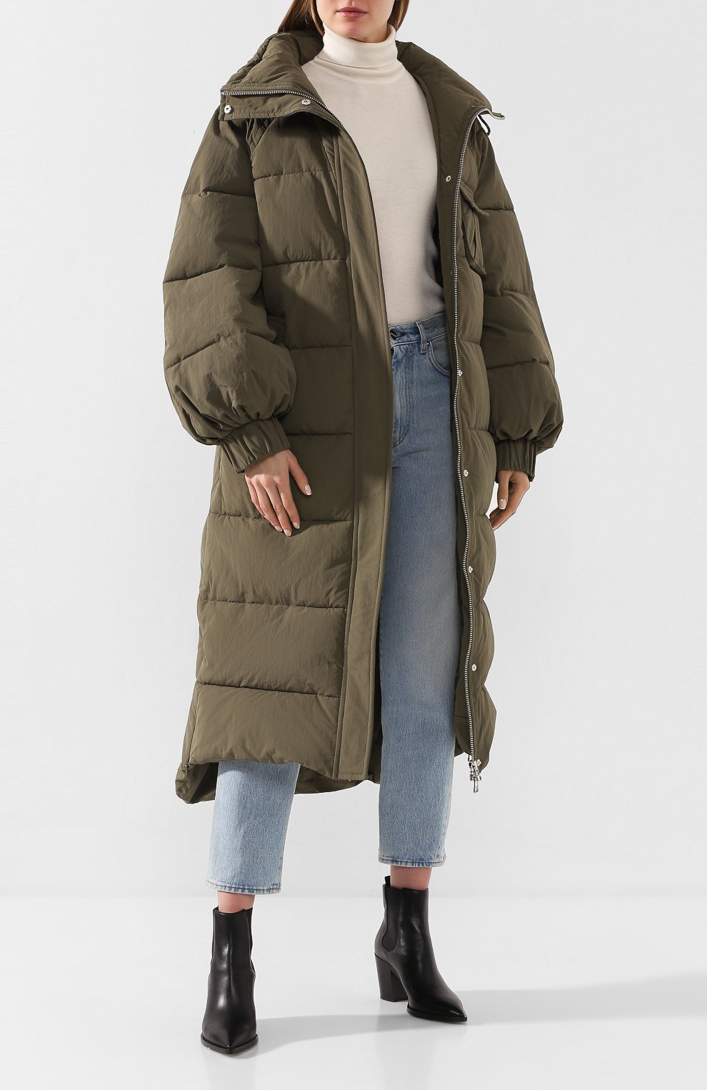 Стеганое пальто GANNI, арт. F4090, фото 2