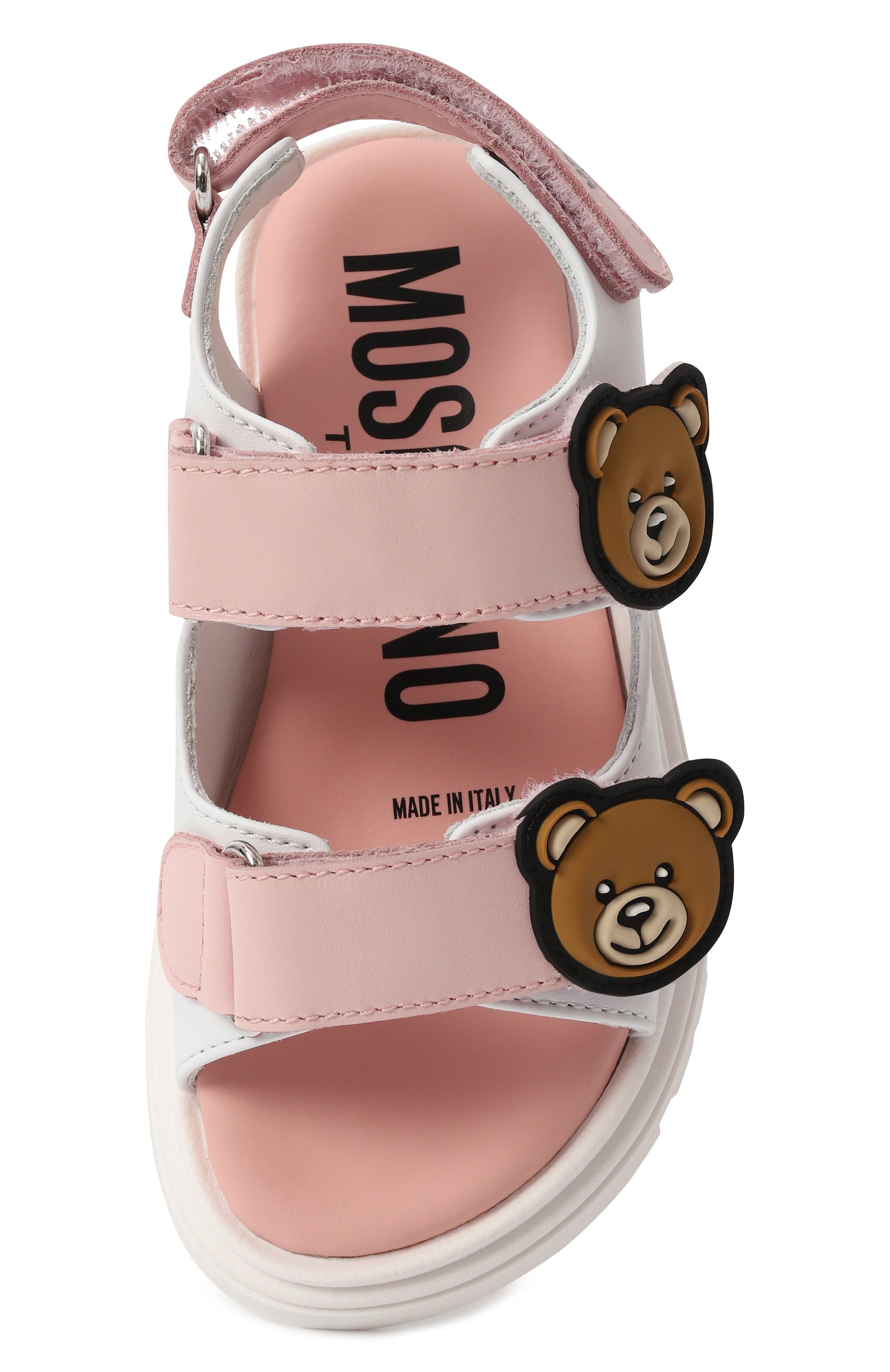 Кожаные сандалии MOSCHINO, арт. 80549/VAR4/24-27, фото 4