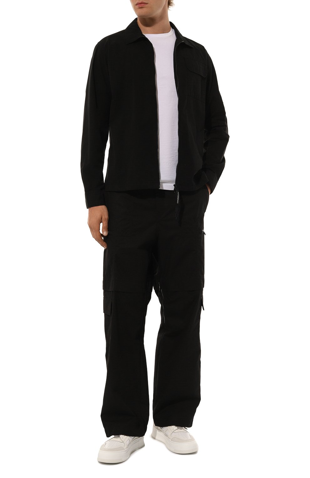 Хлопковая рубашка C.P. COMPANY, арт. 17CM0S124A110143G, фото 2