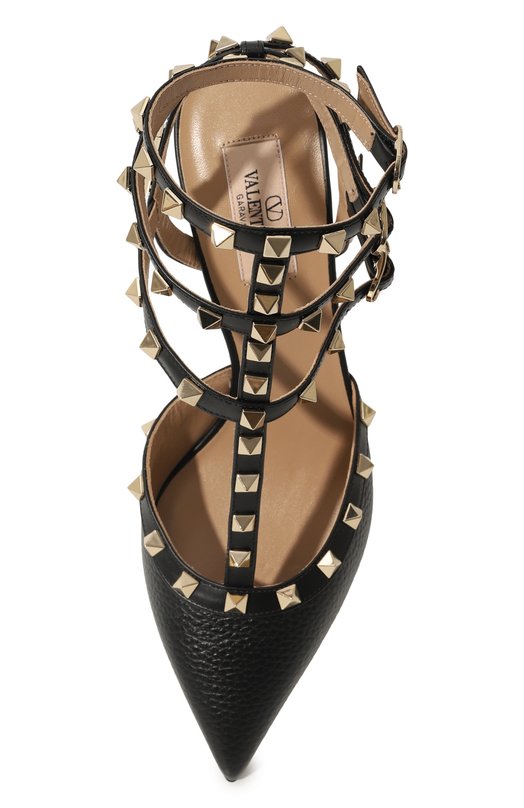 фото Кожаные туфли rockstud valentino