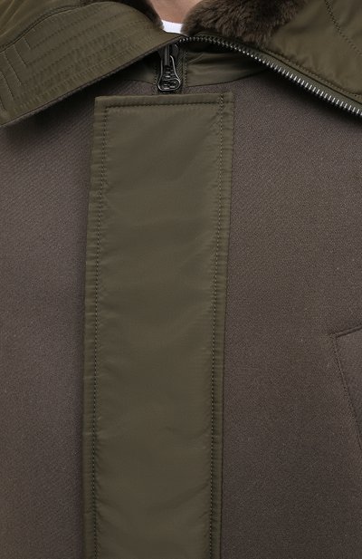 Утепленная парка YVES SALOMON, арт. 21WHM05296A14G, фото 5