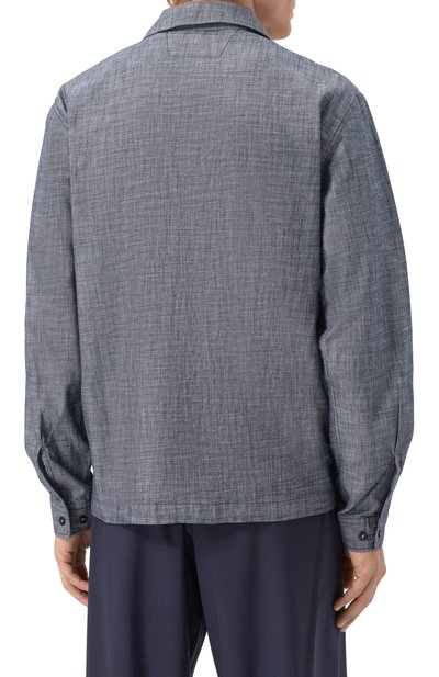 Хлопковая рубашка C.P. COMPANY, арт. 18CMSH152A110065W, фото 4