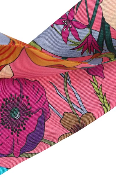 Шелковый шарф-твилли GUCCI, арт. 558009 3G001, фото 4