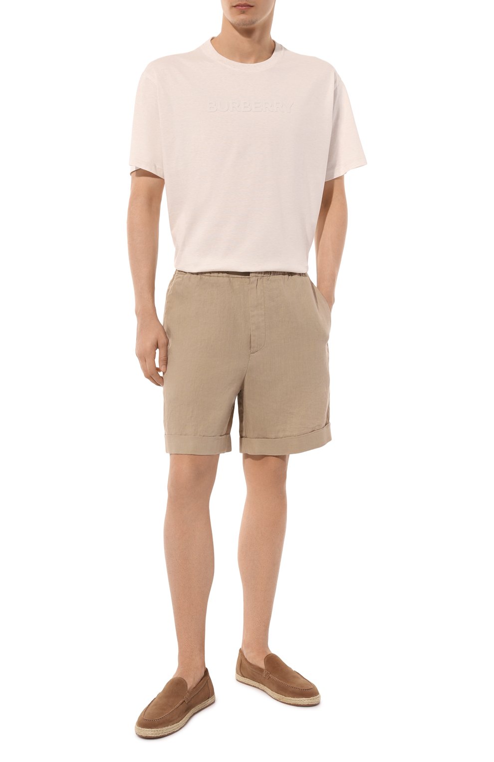 Льняные шорты CANALI, арт. 95606/SG02985, фото 2