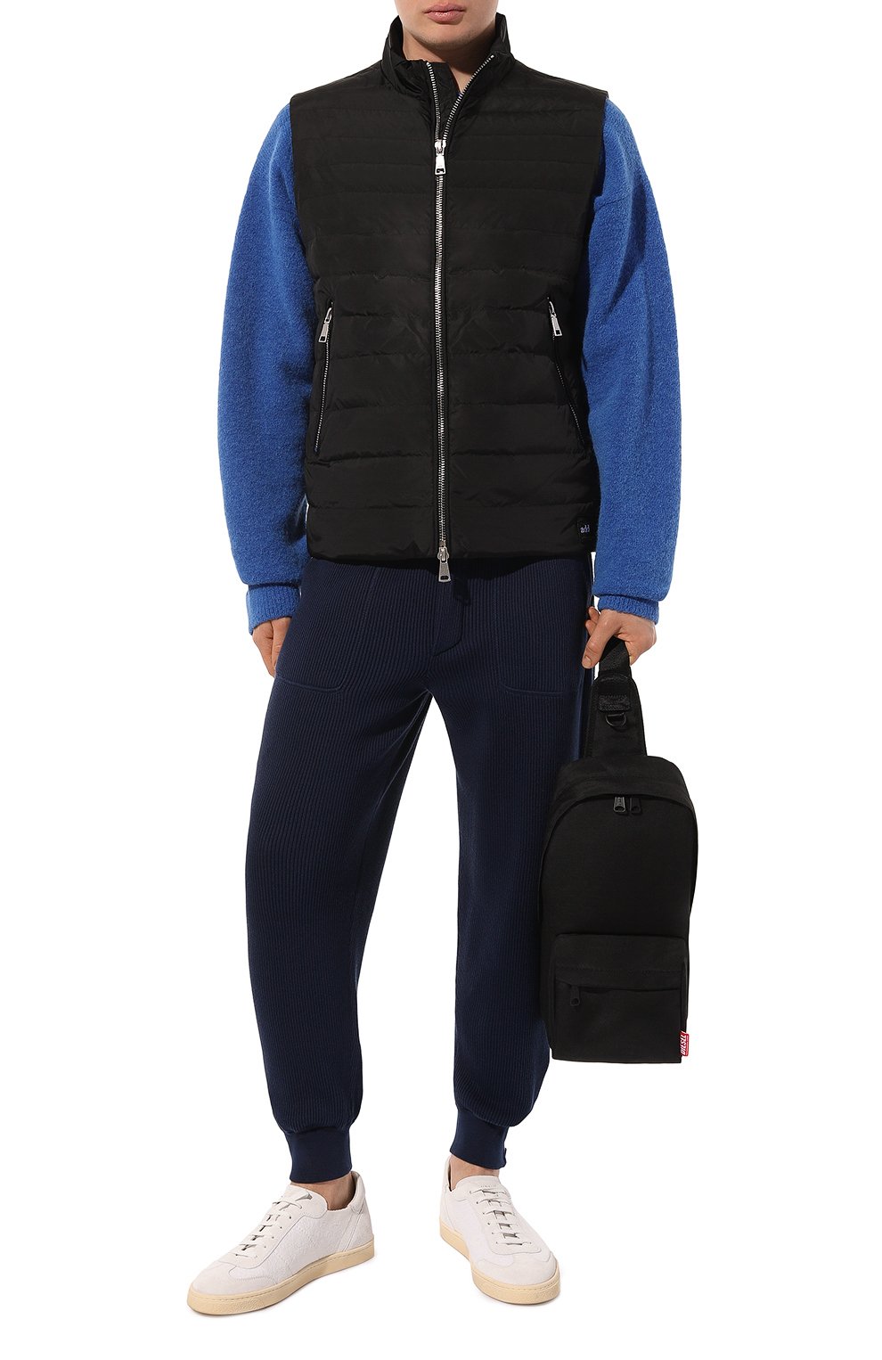 Текстильный рюкзак d-bsc DIESEL черного цвета по цене 16200 руб., арт. X09864/P6336, фото 7 Текстильный рюкзак d-bsc DIESEL, арт. X09864/P6336, фото 7