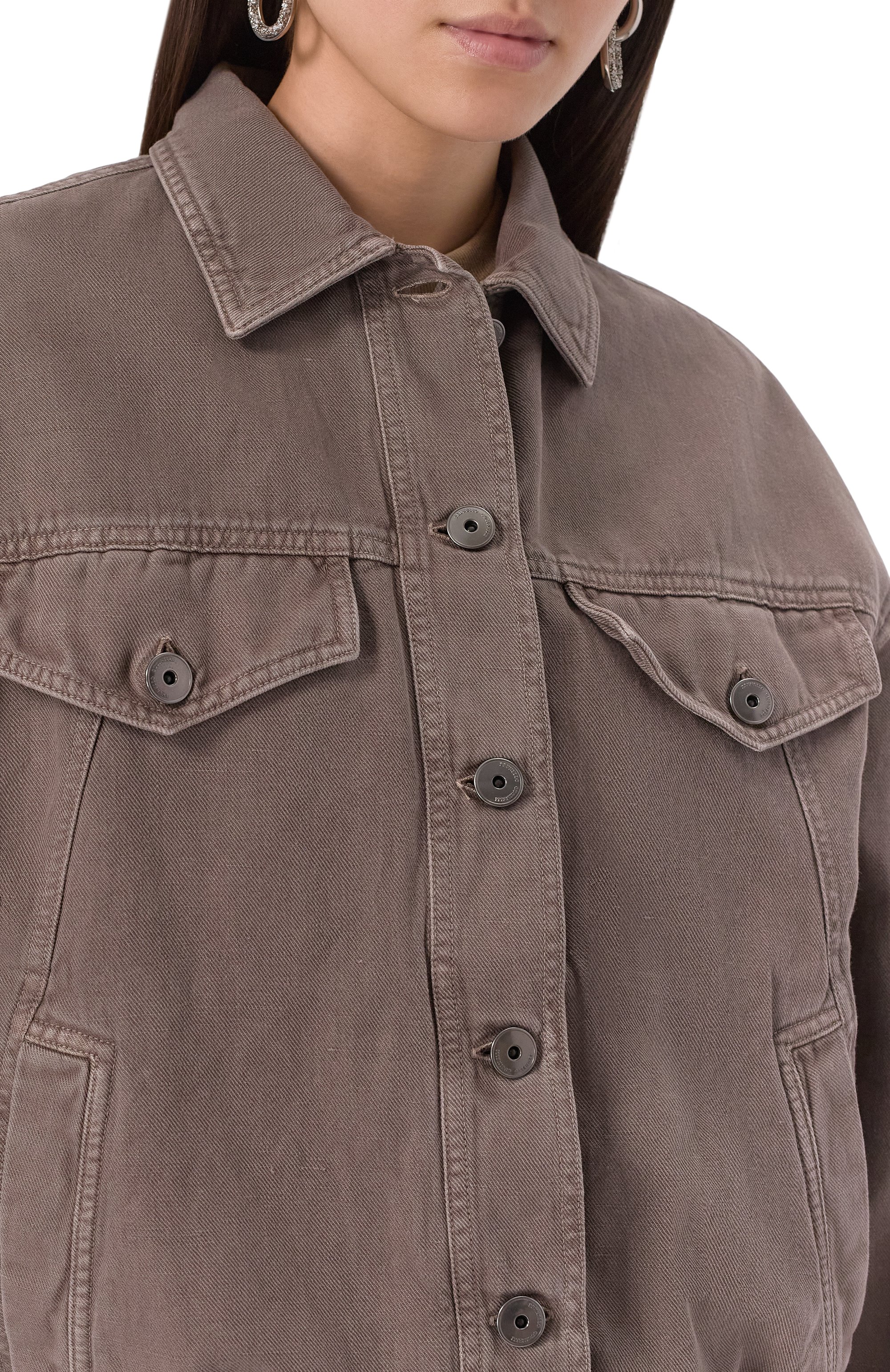 Джинсовая куртка BRUNELLO CUCINELLI, арт. ML996FX716, фото 5