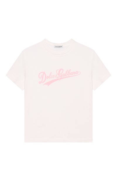 Хлопковая футболка DOLCE & GABBANA, арт. L5JTNK/G7PWL