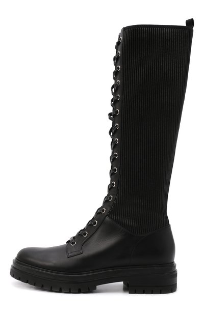 Кожаные сапоги martis GIANVITO ROSSI черного цвета по цене 154000 руб., арт. G80518.20CU0.CE0NENE, фото 4 Кожаные сапоги martis GIANVITO ROSSI, арт. G80518.20CU0.CE0NENE, фото 4
