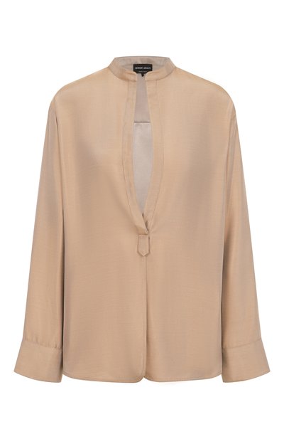 Женская шелковая блузка GIORGIO ARMANI, арт. GW001758/TE18011