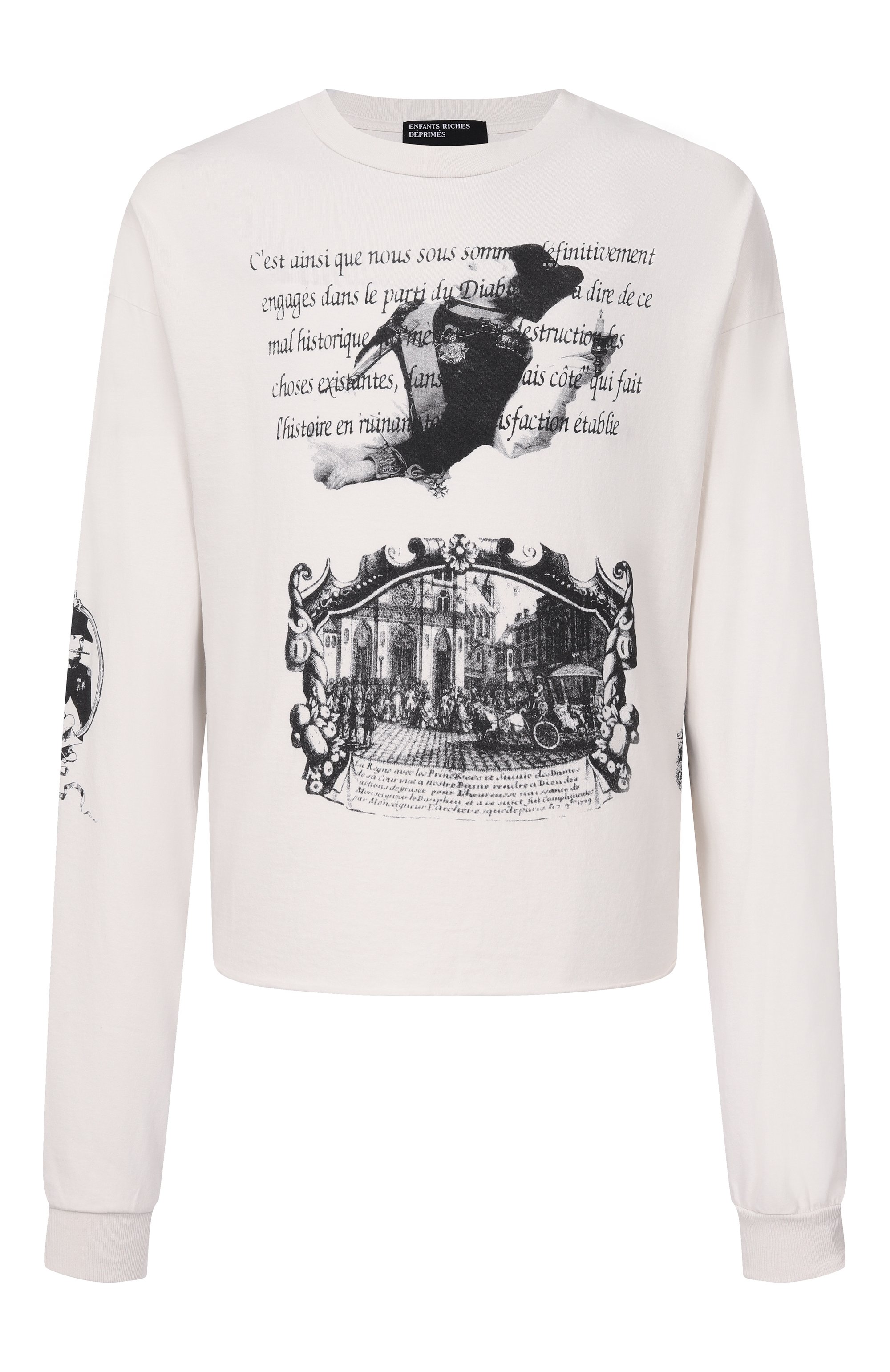 Хлопковый лонгслив ENFANTS RICHES DEPRIMES, арт. 010-891/C0TT0N, фото 1
