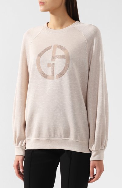 Пуловер с логотипом бренда GIORGIO ARMANI, арт. 3GAM64/AJSTZ, фото 3