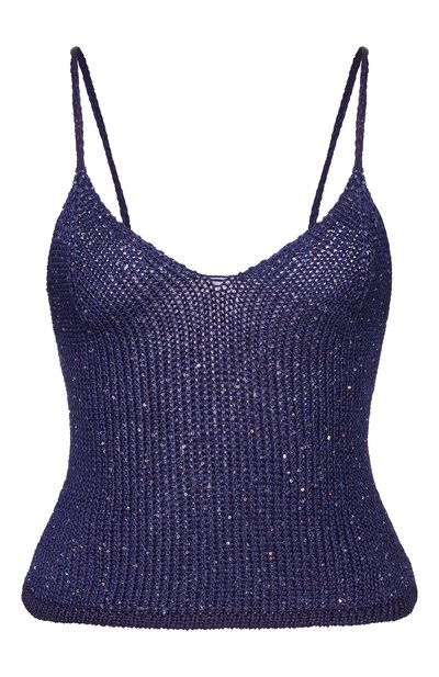 Женский шелковый топ PARAMIDONNA, арт. SS25TBNBL-1