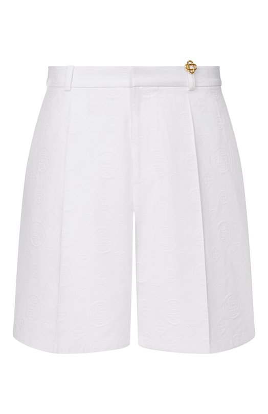 Хлопковые шорты Casablanca M-SP26-TR-380-01 Белый M-SP26-TR-380-01