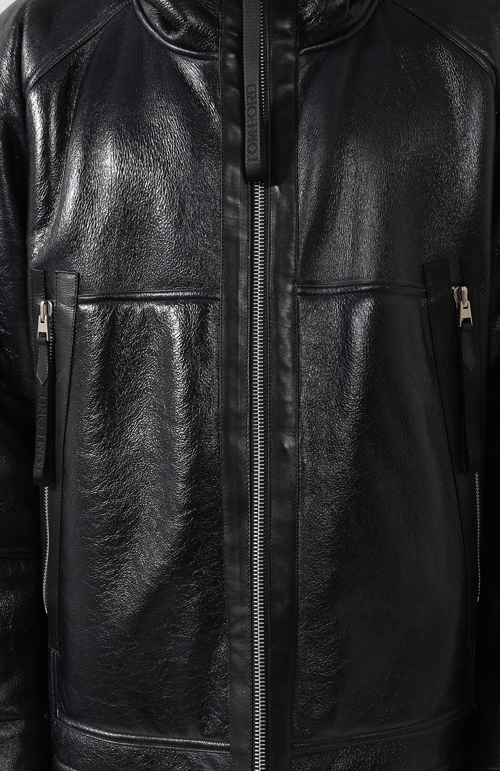 Дубленка на молнии с капюшоном TOM FORD, арт. BR437/TFL784, фото 5