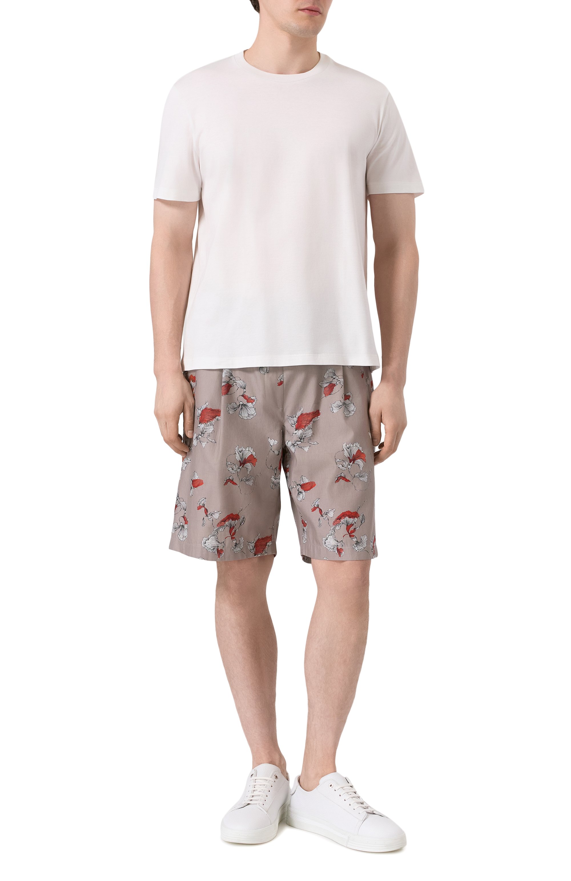 Хлопковая футболка BRIONI, арт. UJPL0L/0A613, фото 2