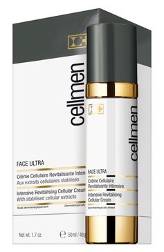 Мужское клеточный интенсивный ультравитальный крем cellmen (50ml) CELLCOSMET&CELLMEN бесцветного цвета, арт. 3115_1507 | Фото 2 (Материал внутренний: Не назначено; Региональные ограничения белый список (Axapta Mercury): Не проставлено; Нос: Не проставлено; Тип продукта: Кремы; Назначение: Для лица; Статус проверки: Проверена категория)