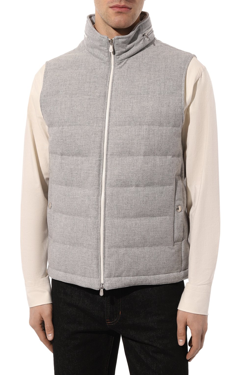 Пуховый жилет BRUNELLO CUCINELLI, арт. MM4851714, фото 3