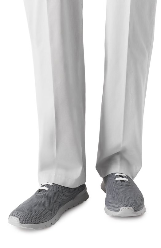 Текстильные кроссовки Kiton USSFITGN0080908 Серый  USSFITGN0080908 Фото 3