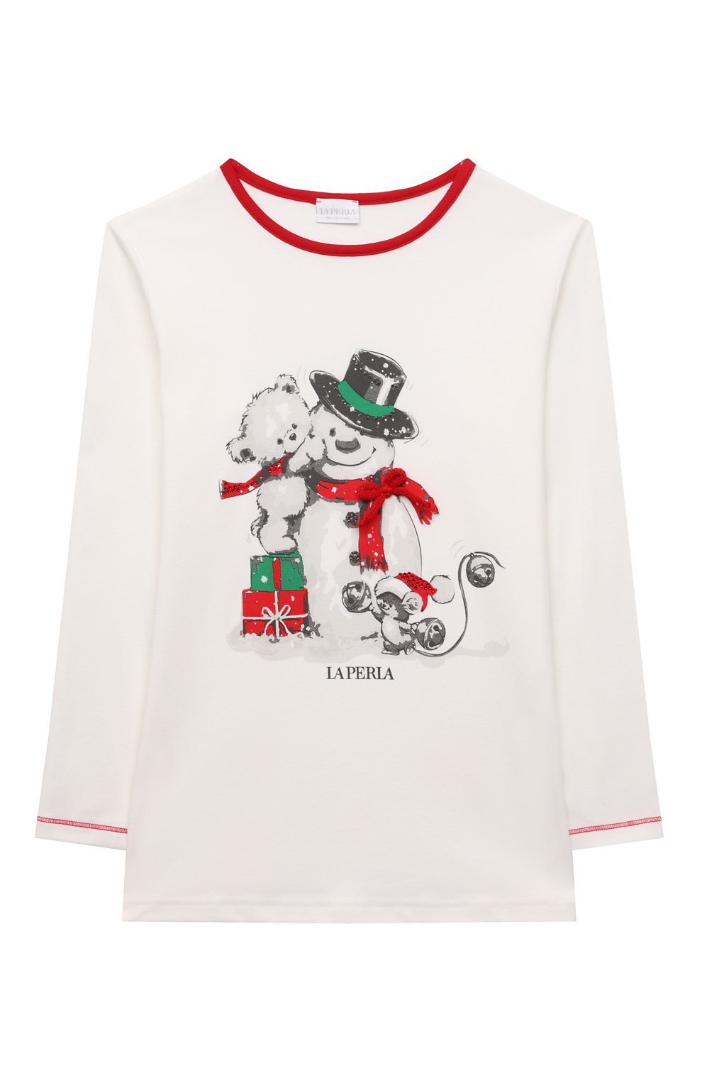 Хлопковая пижама LA PERLA, арт. 55031/8A-14A, фото 2