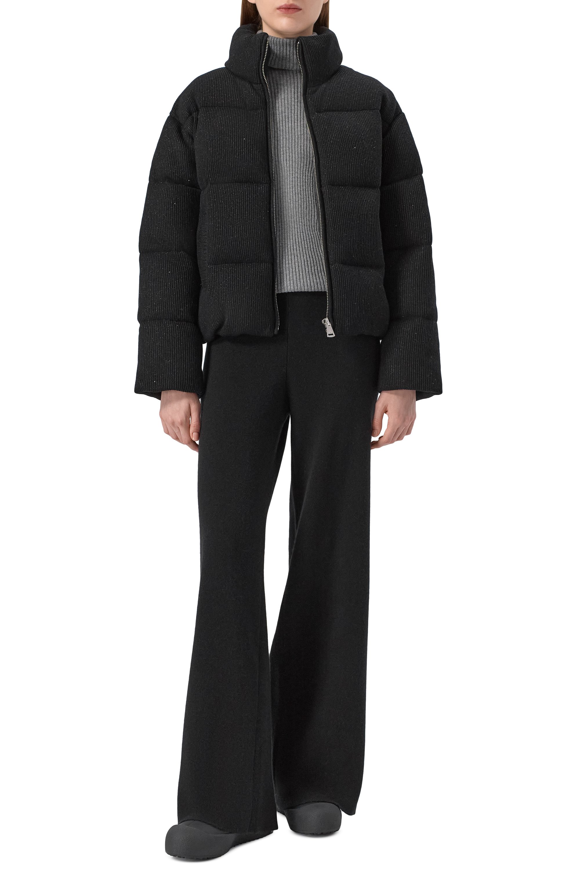 Пуховик из шерсти и кашемира ADDICTED, арт. MK116.1-1, фото 2