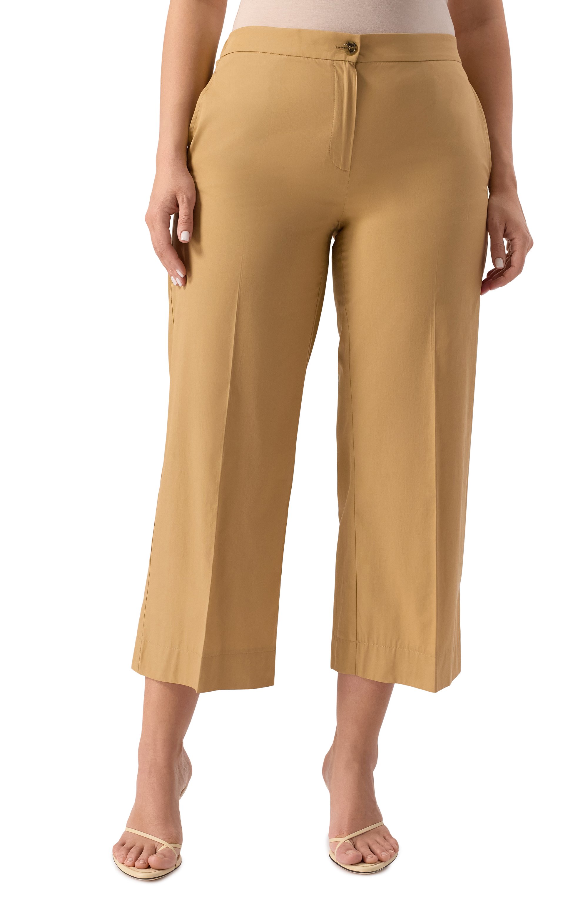 Хлопковые брюки PERSONA BY MARINA RINALDI, арт. NUV0LE, фото 3