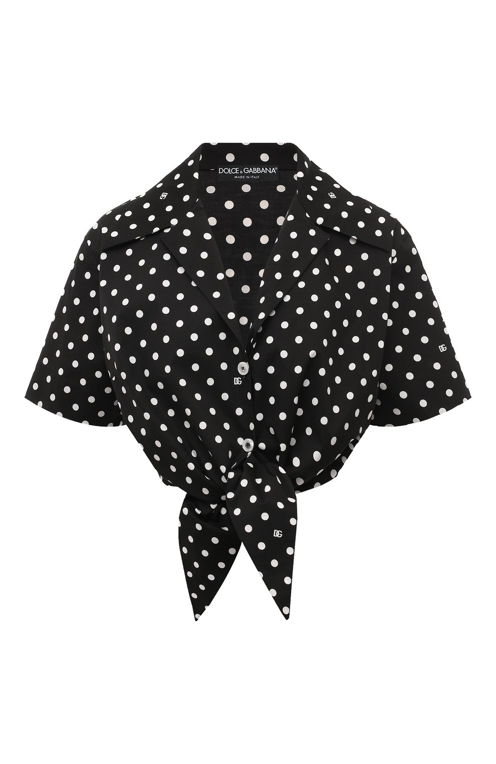 Хлопковая рубашка DOLCE & GABBANA, арт. F5Q06T/FSFNR, фото 1
