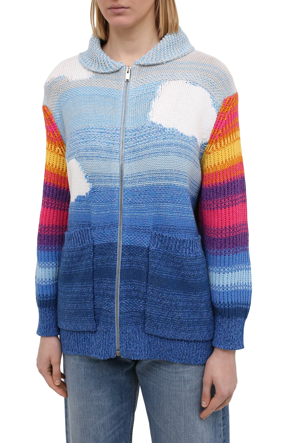 Кардиган из шерсти и хлопка STELLA MCCARTNEY, арт. 602888/S2238, фото 3