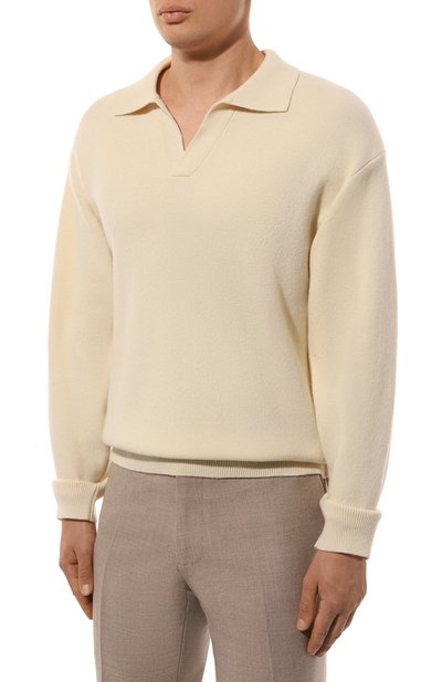 Поло из шерсти и кашемира DANIELE FIESOLI, арт. DF7083, фото 3