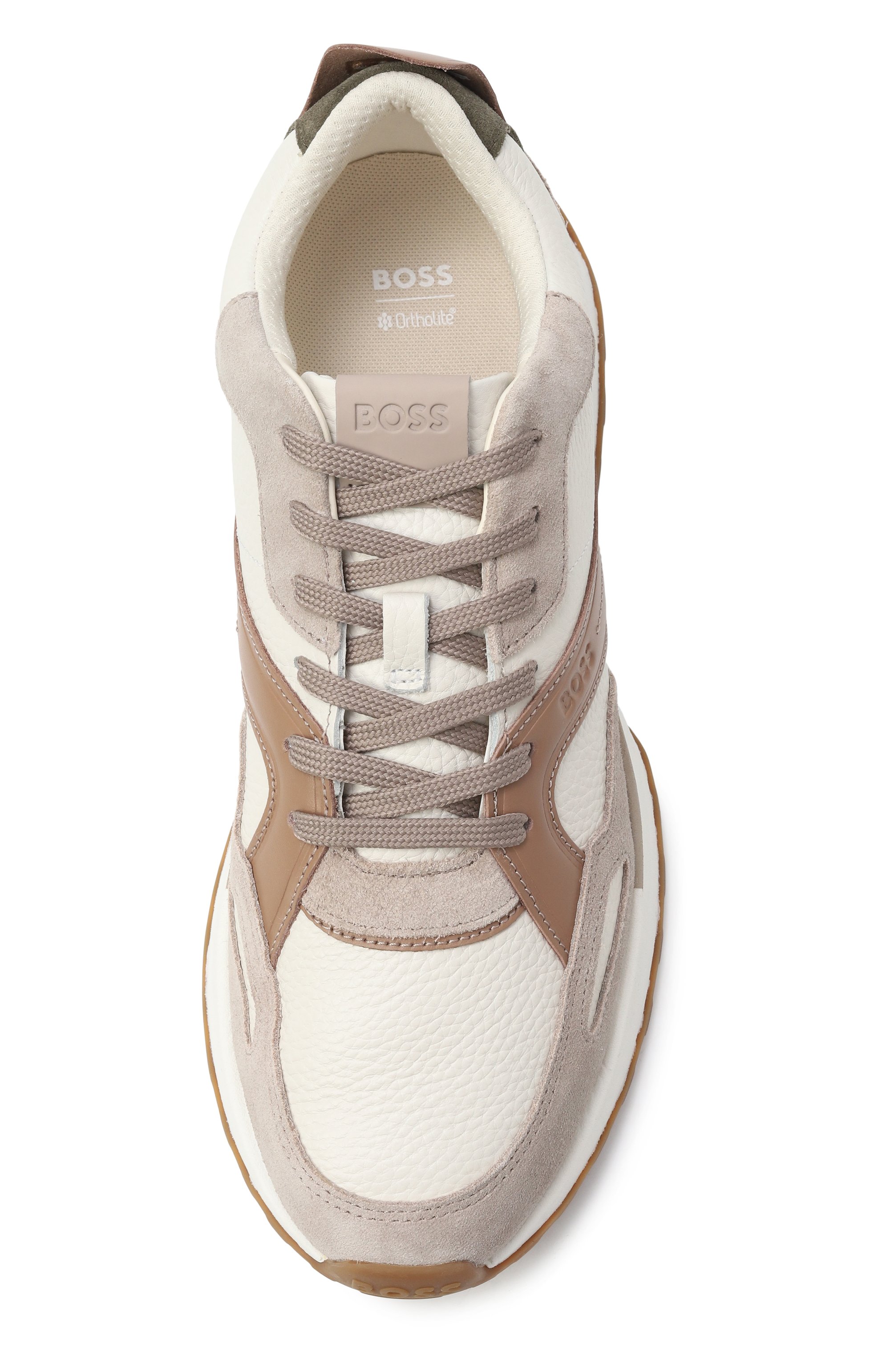 Кожаные кроссовки jonah BOSS, арт. 50548782, фото 6