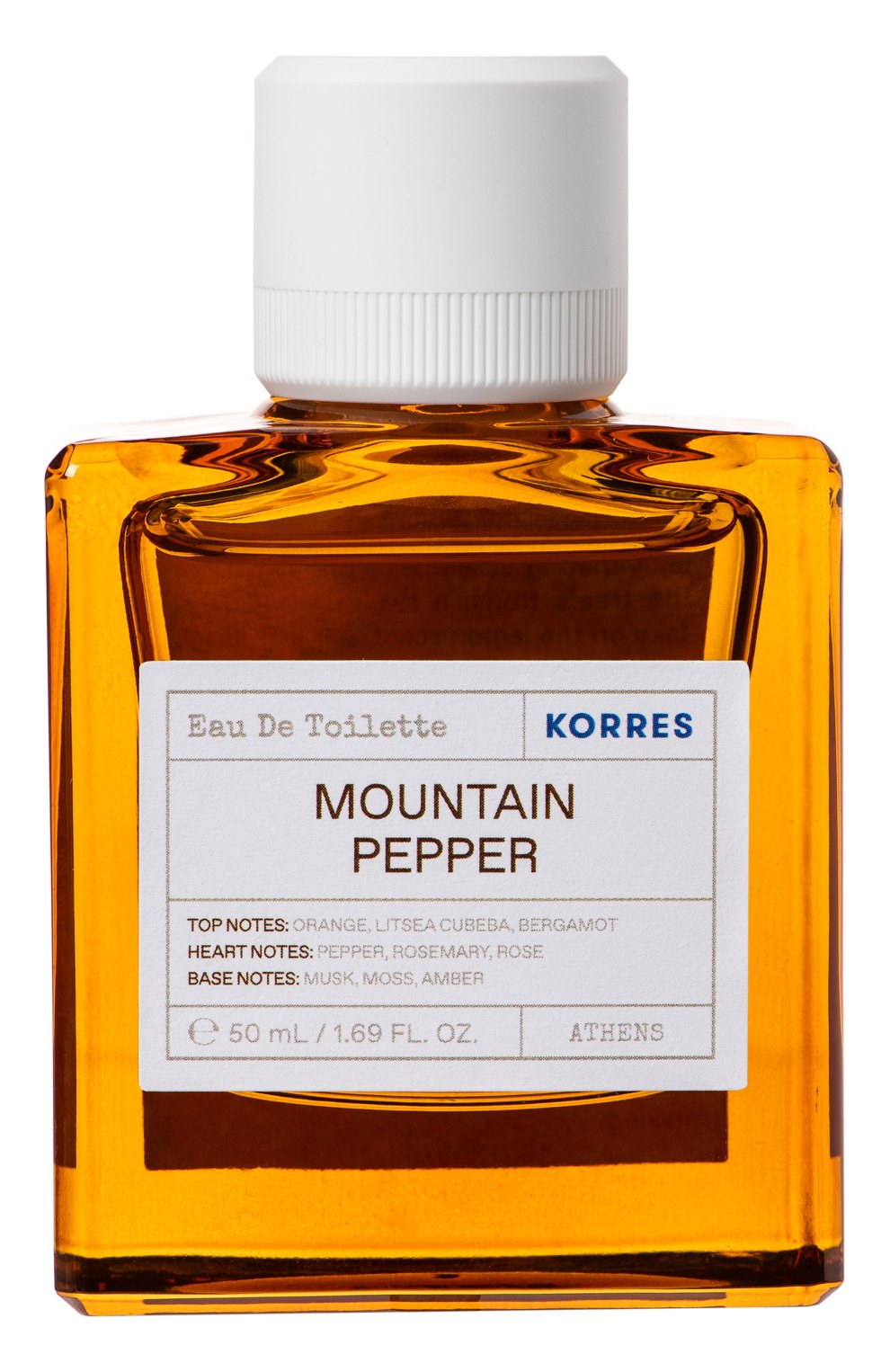 Туалетная вода mountain pepper (50ml) KORRES бесцветного цвета по цене 5990 руб., арт. 5203069090646, фото 1 Туалетная вода mountain pepper (50ml) KORRES, арт. 5203069090646, фото 1